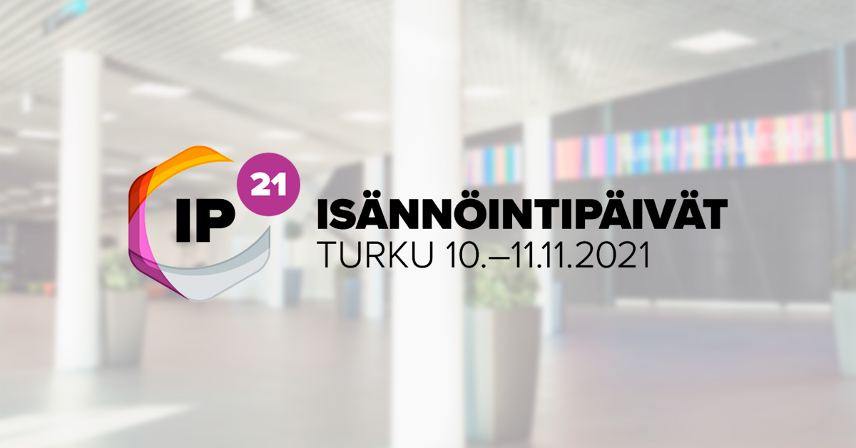 Olemme mukana Isännöintipäivillä 2021, löydymme osastolta 3!