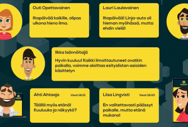 Etä- ja hybridikokoukset vaivattomasti Hausvisen kautta