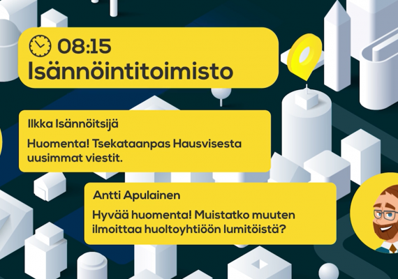 Katso video: Helppoa viestintää Hausvisen avulla