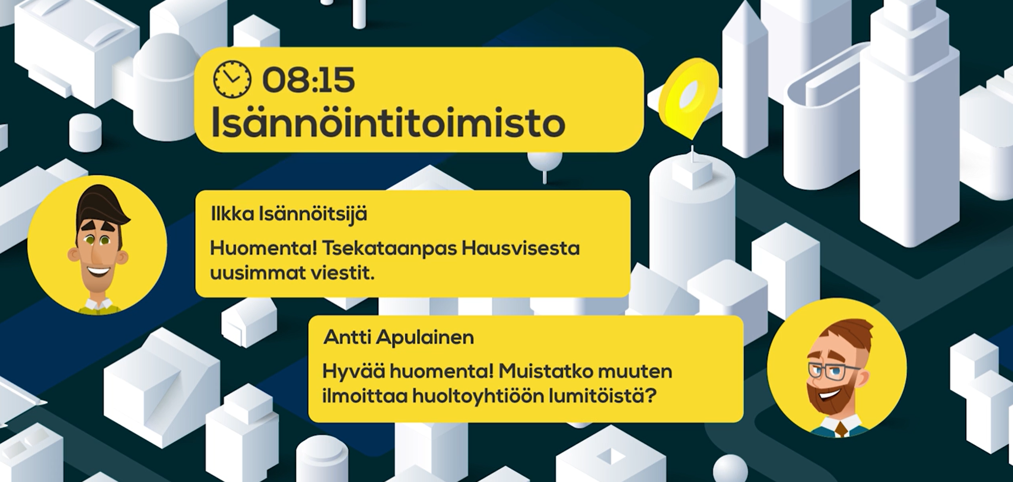 Katso video: Helppoa viestintää Hausvisen avulla