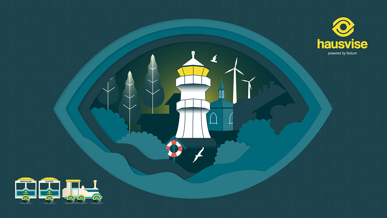 Hausvise-matka jatkuu kohti rantakallioita – REPOSAARI 2022