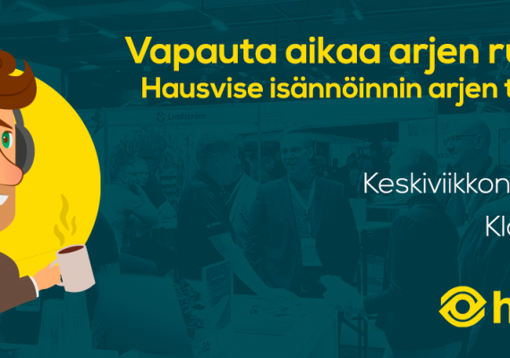 Webinaari: Vapauta aikaa rutiineista – Hausvise isännöinnin arjen tehostajana (5.10.2022)